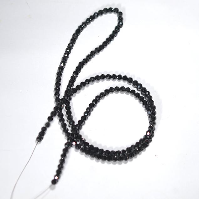 27.77 Cts Black Diamond Beads: Title: 27.77 Cts Black Diamond Beads Color/Clarity: Black/SI Gemstone Type: Diamond Beads Carat Weights: 27.77 Cts Size/Dimensions: 21 cm Reserve: $200.00 Shipping: Domestic: Flat-rate of $15.00 to a