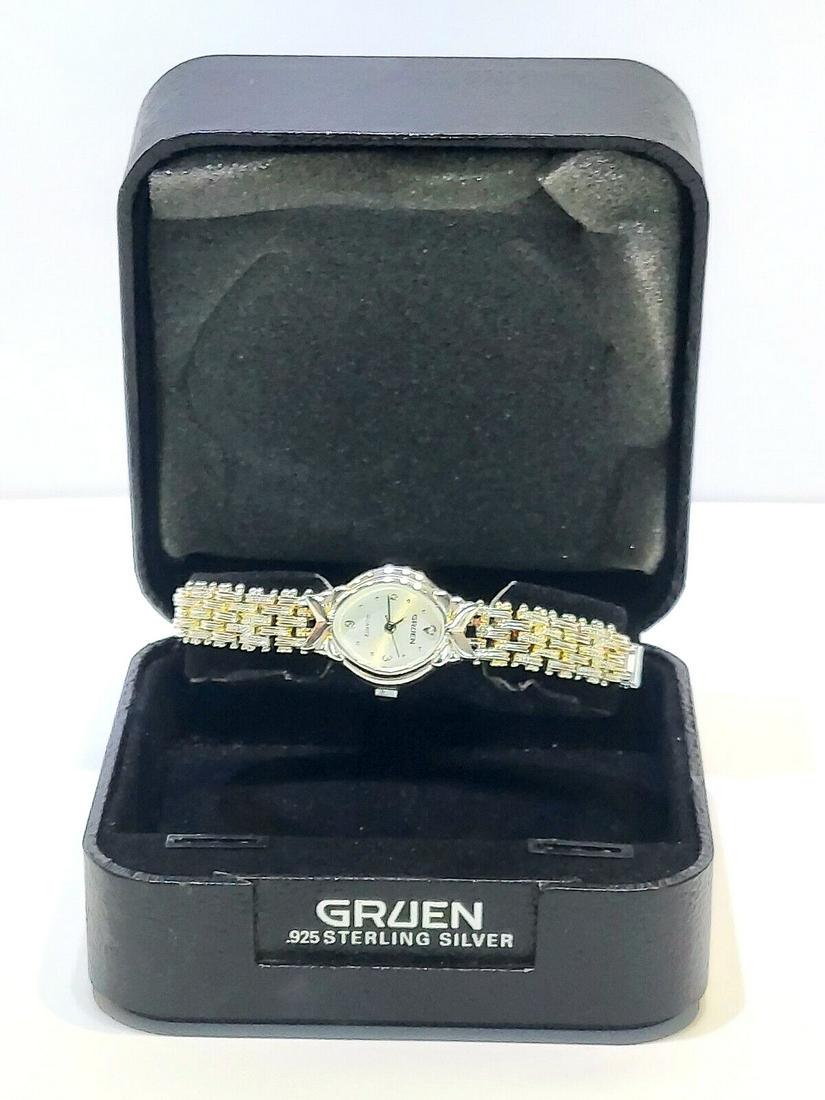 Designer Gruen GR 7169 098 PC 21 Sterling Silver Ladies Quartz Watch (1 of 9)