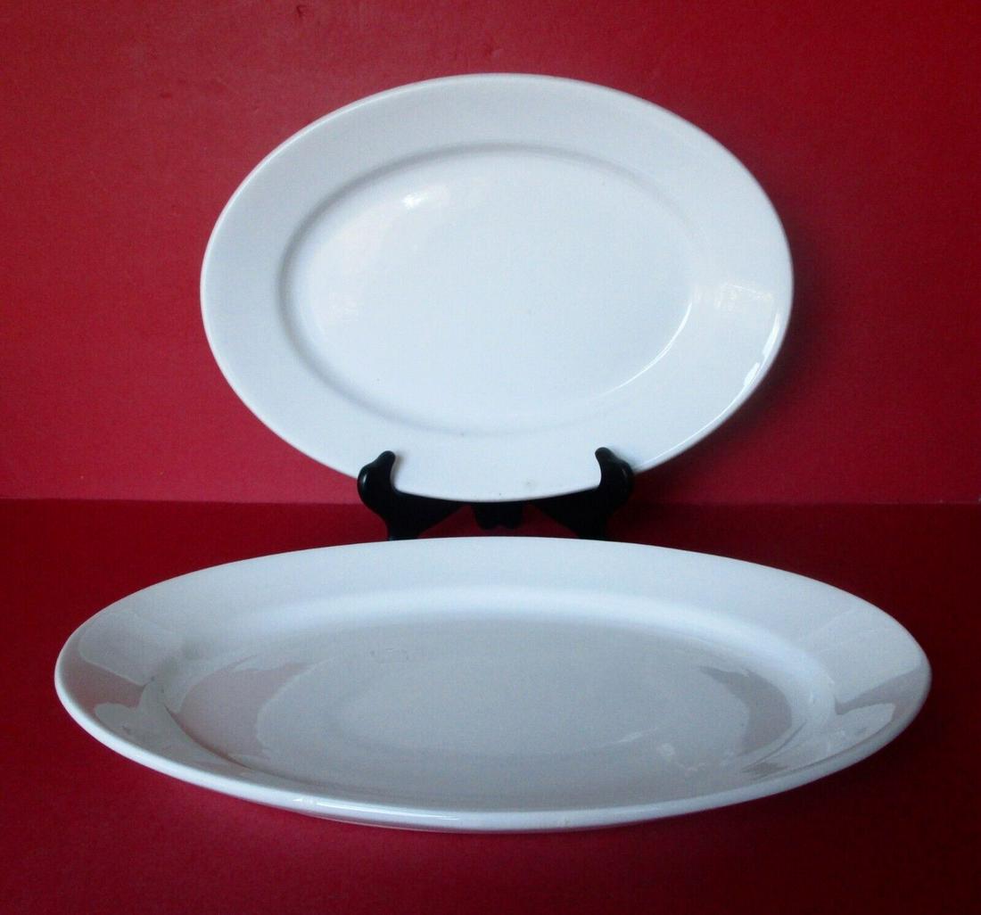 Two Large Antique British Ironstone Platters (1 of 7)