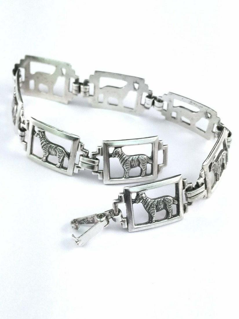 Sterling Silver Dog Bracelet (1 of 4)