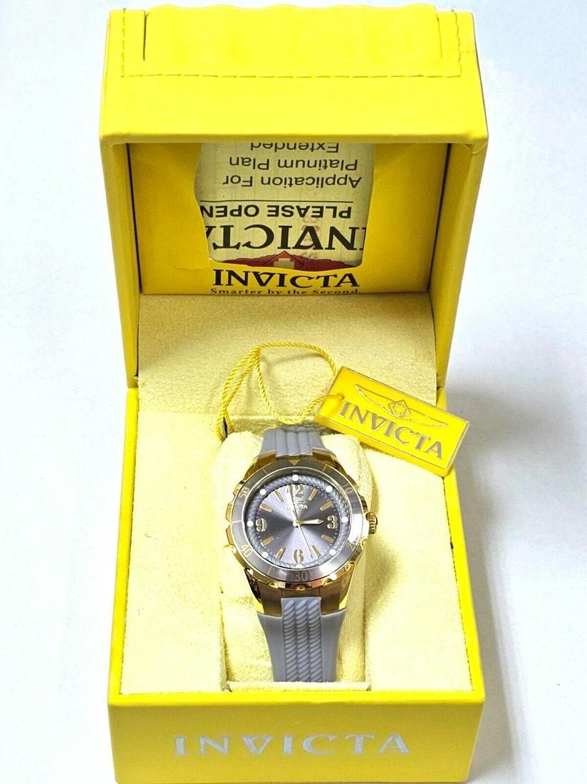 Designer Invicta Angel 17483 Flame Fusion Crystal Unisex Quartz Watch (1 of 2)