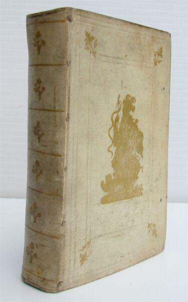 1778 AESOP FABLES LEYDEN ARMORIAL VELLUM antique PHAEDRUS Fabularum Aesopiarum (1 of 7)