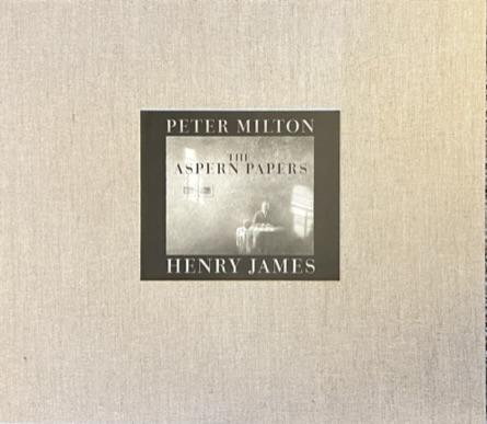 Peter Milton (b.1930) - The Aspern Papers Deluxe Edition Portfolio , prints, signed: Peter Milton (b. 1930) American - THE ASPERN PAPERS - Henry James - DELUXE EDITION, one of 250 copies. This is numbered 21 / 250 The Peter Milton etching included is " Garden with Henry" and is signed