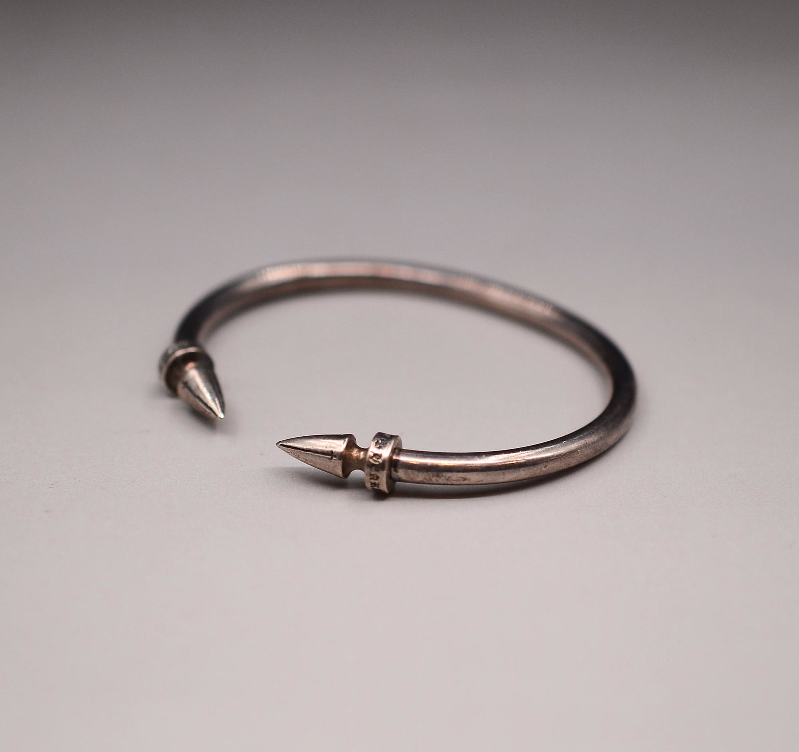 Tibetan Antique Silver Bracelet - Tibetan Tribal Culture (1 of 4)