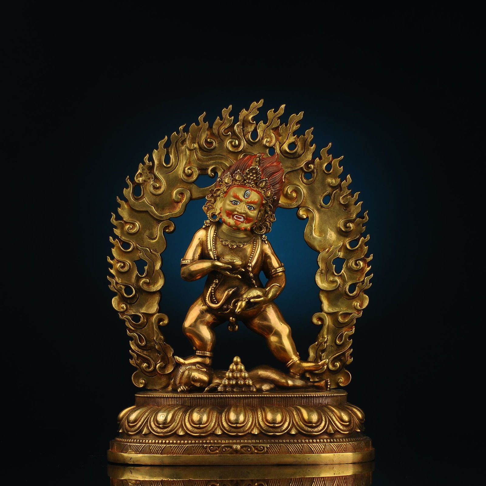Tibetan Bronze Buddha Statue (1 of 9)