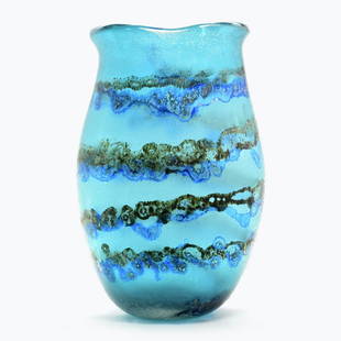 Alfredo Barbini - TOP 53 cm Vintage Vase Scavo signed: Title: Alfredo Barbini - TOP 53 cm Vintage Vase Scavo signed Maker: Alfredo Barbini Date/Period: 1970 Origin: Murano Dimension: H. 53 cm, L. 33 cm, P. 14800 Grams Material: Glass Additional Informatio