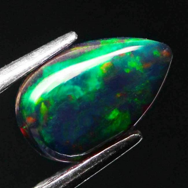 Natural Unheated Multicolor Welo Ethiopian Opal Pear Shape (1 of 3)