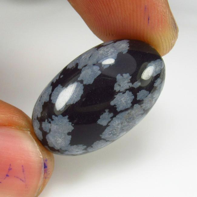 Natural Snowflake Jasper - 16.21 Ct (1 of 2)