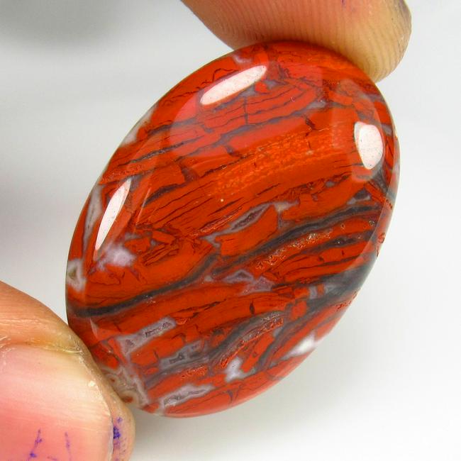 Natural Red Diopside - 27.36 Ct (1 of 2)