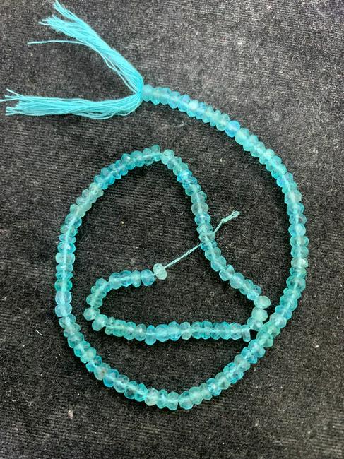 Beautiful "Natural Blue Apatite" 61.29 Natural Blue Apatite: No Reserve! Title: Beautiful "Natural Blue Apatite" 61.29 Natural Blue Apatite Additional Information: Gemstone :Natural Blue Apatite Origin : Brazil Weight : 61.29 carats Dimensions : 4x4 mm, Shape :