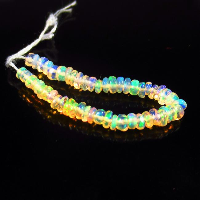 Natural Multicolor Opal Beads - 2.68 Ct (1 of 2)
