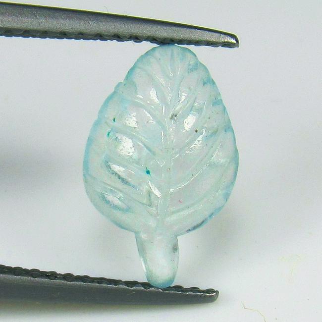 Natural Tourmaline - 1.56 Ct: No Reserve! Title: Natural Tourmaline - 1.56 Ct Origin: Mozambique Weight: 1.56 Size/Dimensions: 12.0 x 7.7 x 3.0 mm Additional Information: Pieces : 1 No's / Shape : Fancy Carving / Color : Blue / Cl