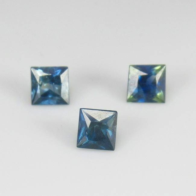 Natural Blue Sapphire Set - 0.68 Ct (1 of 2)