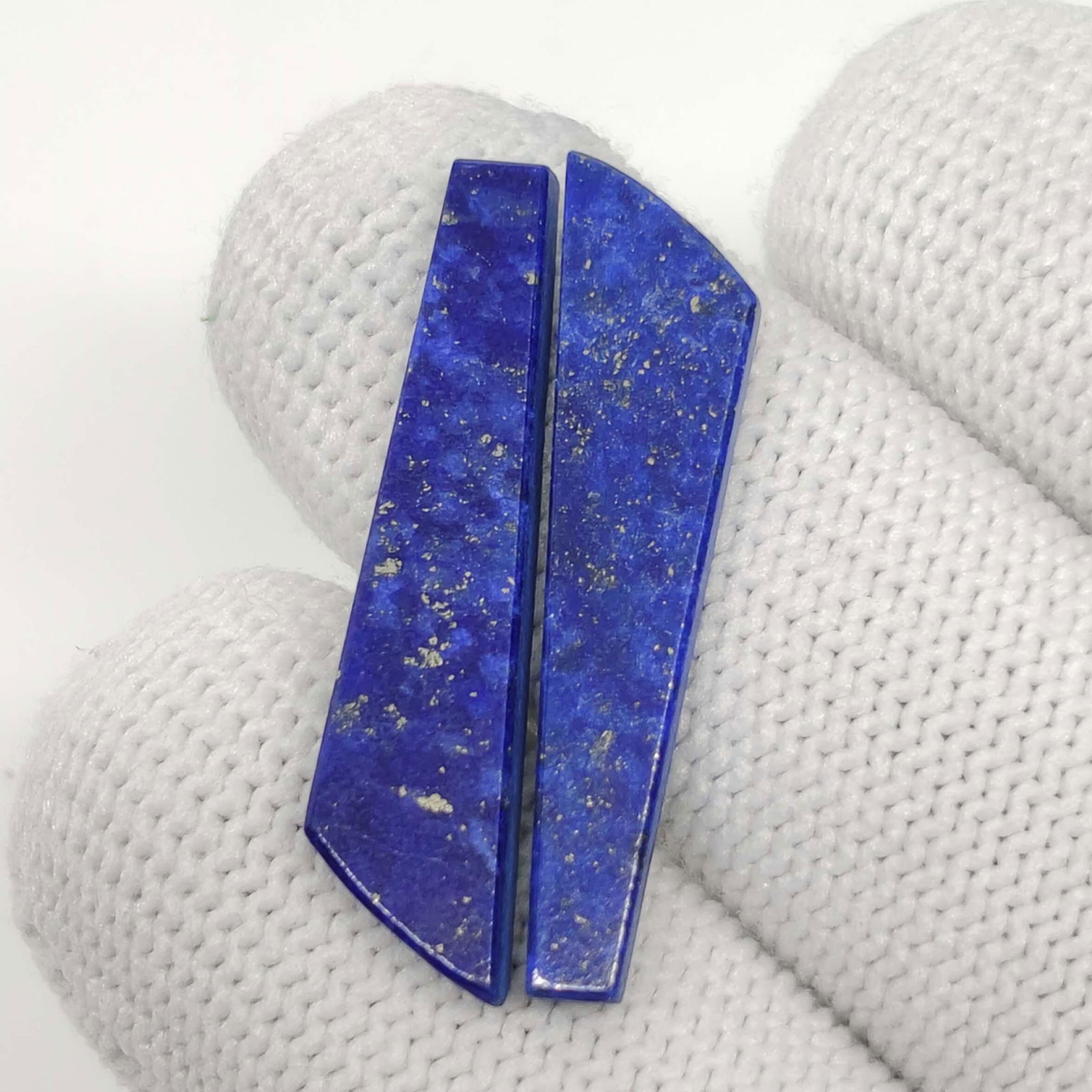 13.80 Ct Natural Lapis Lazuli Earrings Pair (1 of 1)