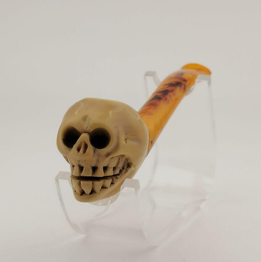 Skull Meerschaum Pipe (1 of 8)