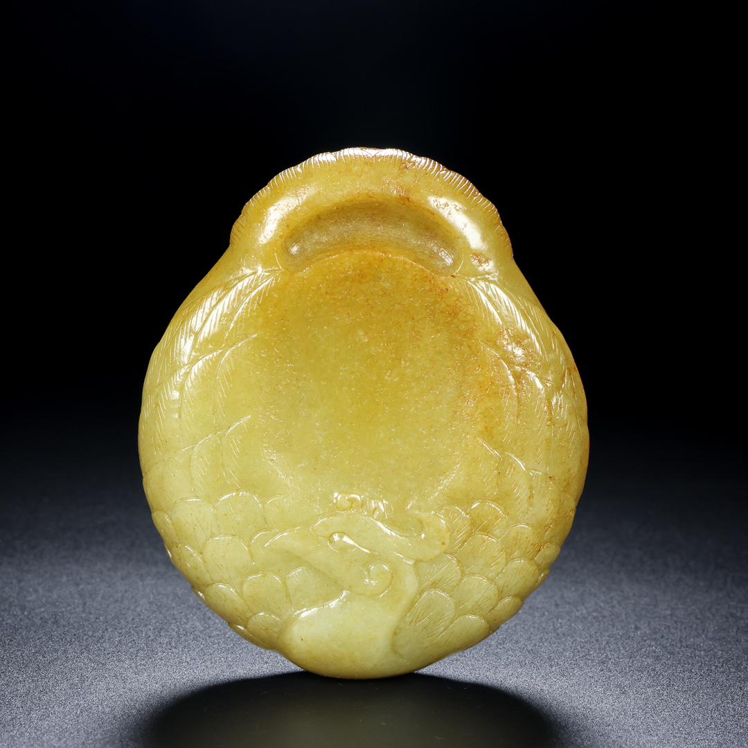 Chinese Hetian Jade Phoenix Inkstone (1 of 9)