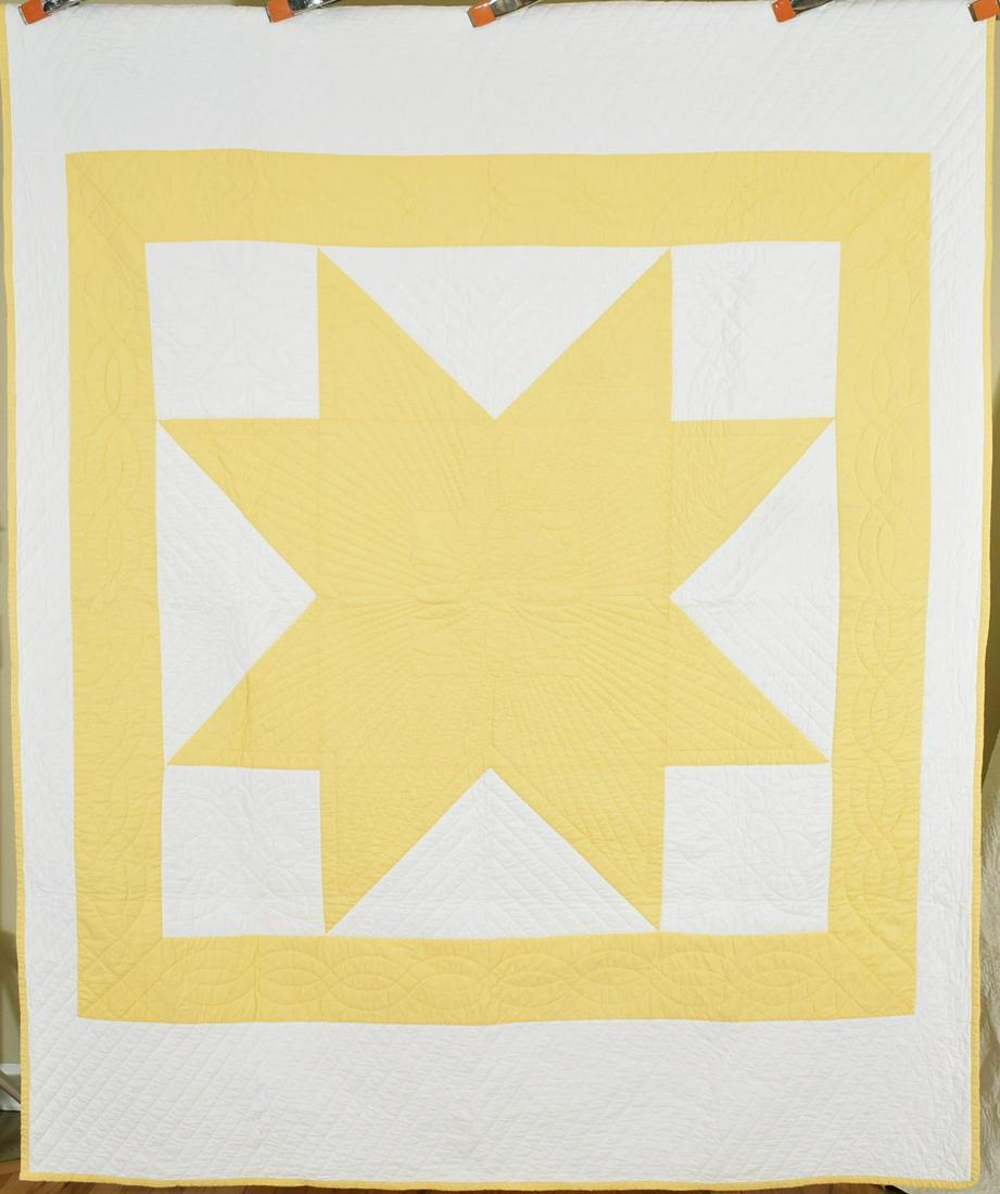 Well Quilted 30's Lone Star Quilt (1 of 8)