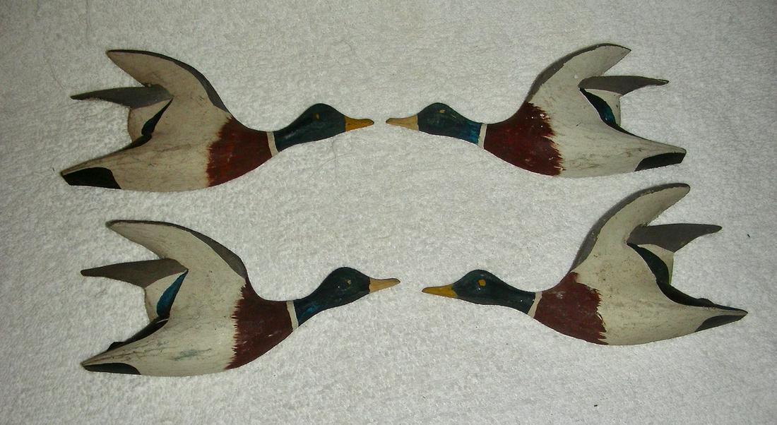 4 John Lee Baldwin Mini Flying Mallard Decoys (1 of 6)