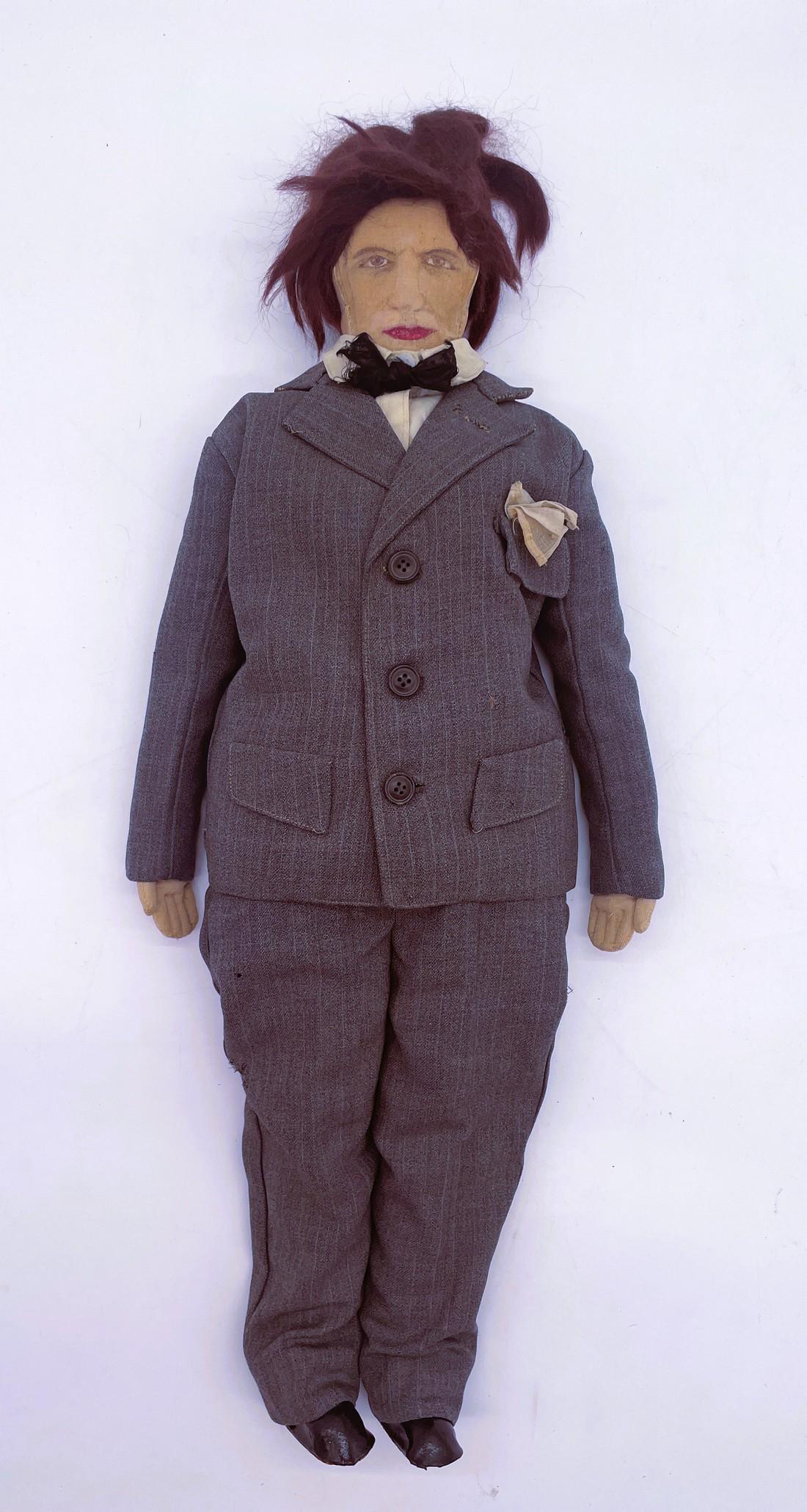 Large Folk Art Doll (1 of 8)