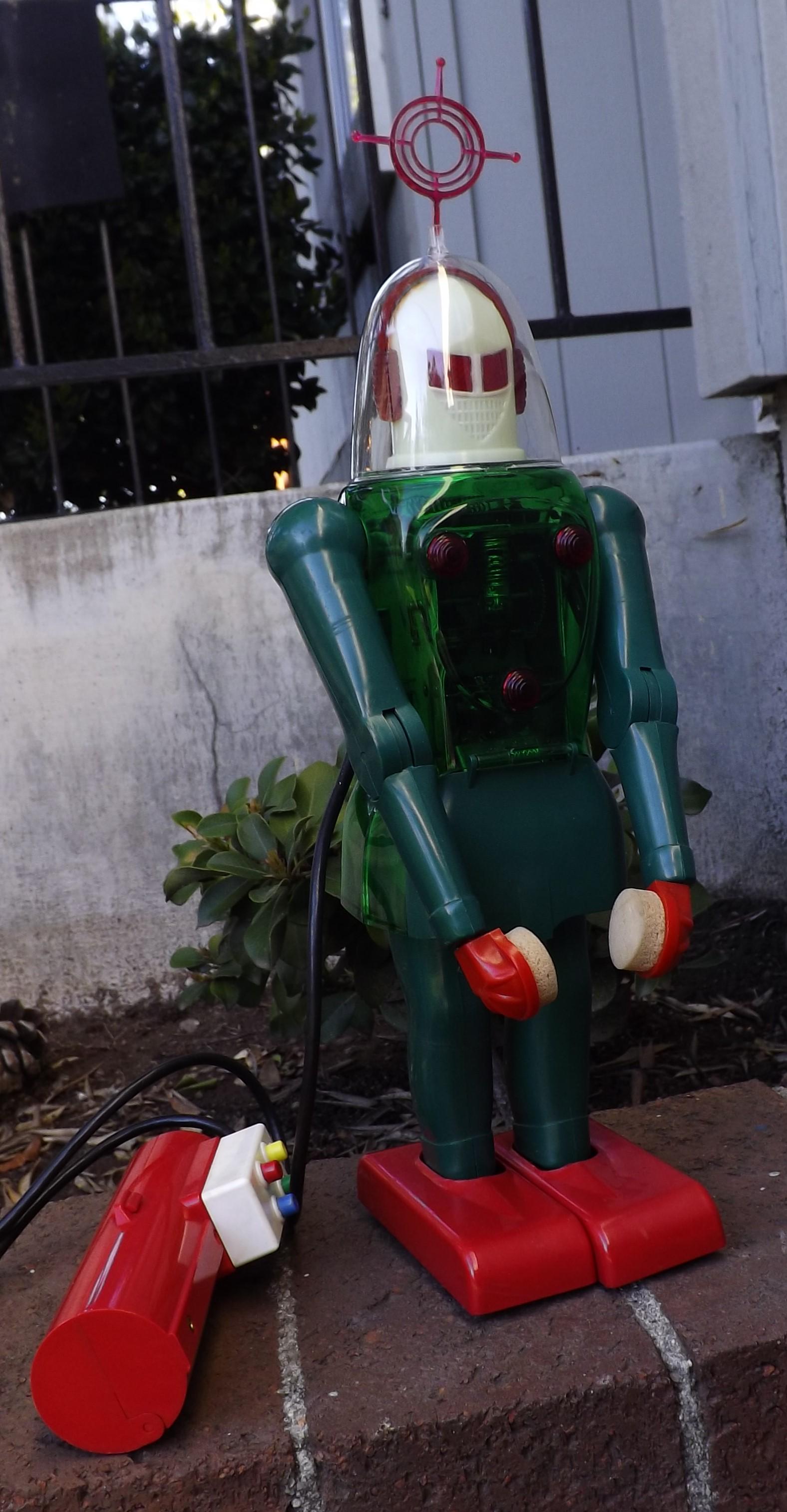 Dux "Astroman" robot (made in Germany), c10, with box, instructions and registration papers, the (1 of 7)