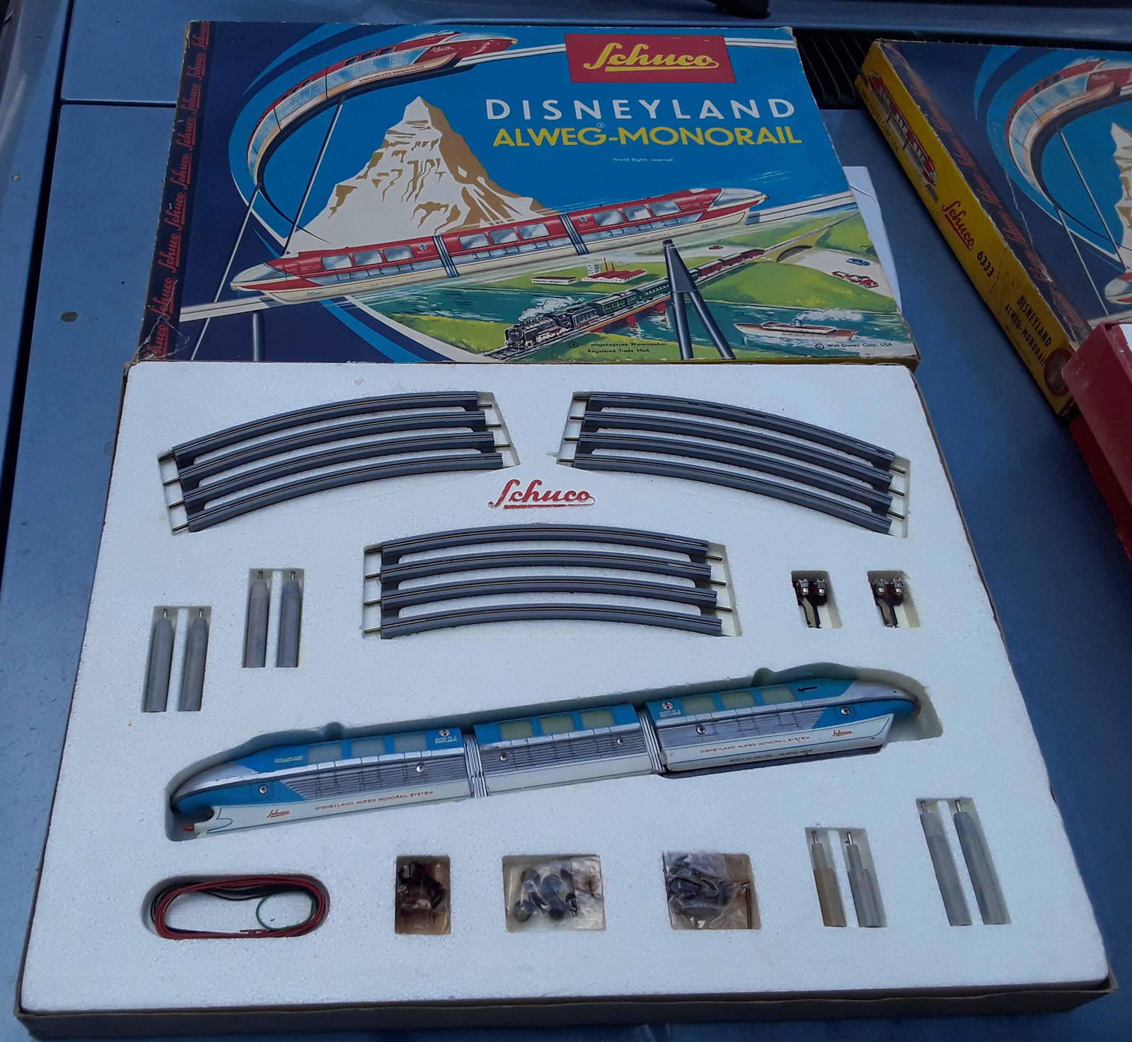 Schuco Disney monorail 6333G , Made in Germany 1959,c9.5. (1 of 3)