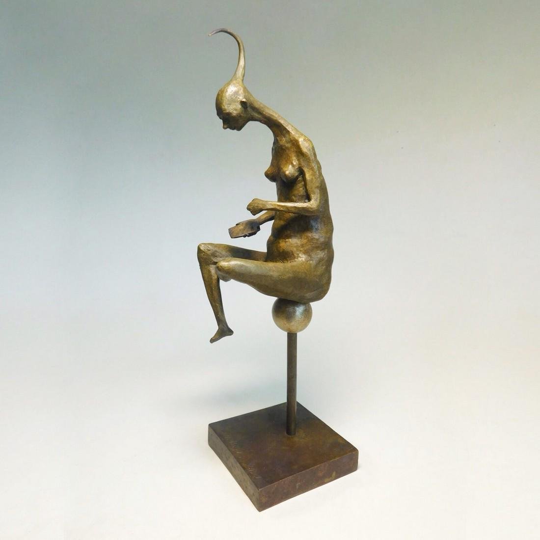 Shevchuk Dmitry: "Princess", bronze sculpture (1 of 1)