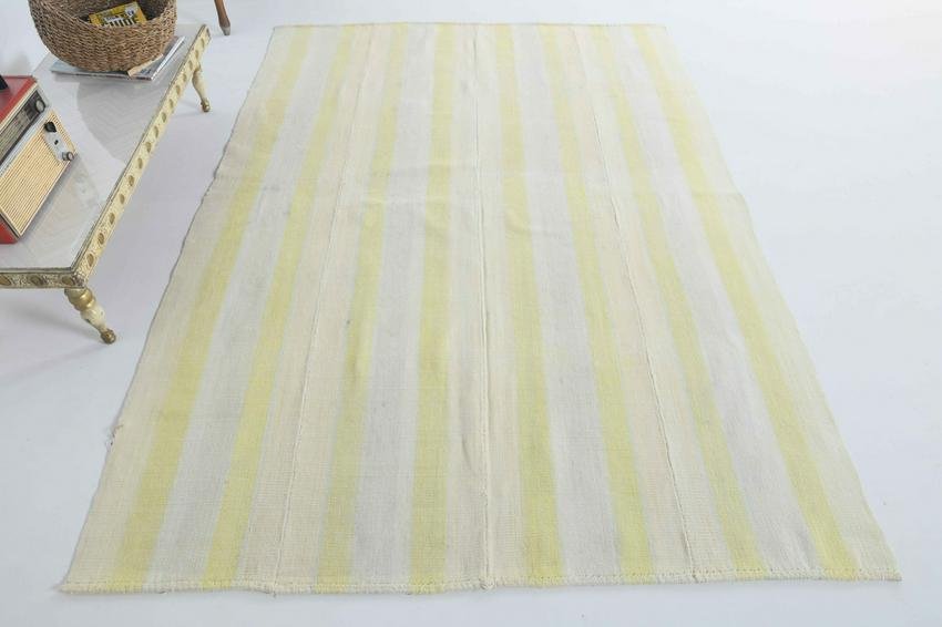 Turkish Oushak Handmade Kilim Rug 5.1 ft. X 7.1 ft. (1 of 1)