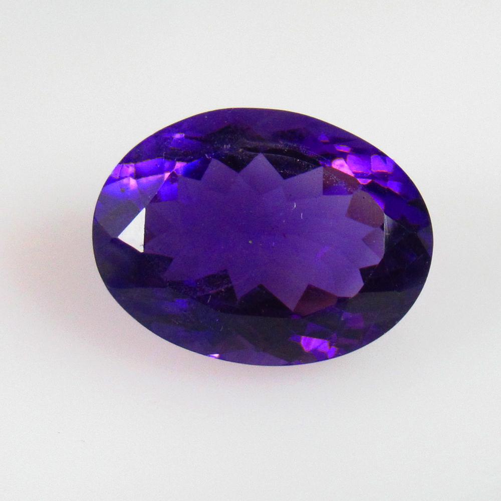 8.63 Ctw Natural Purple Amethyst Oval Cut (1 of 2)