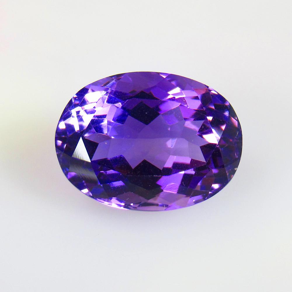 17.65 Ctw Natural Purple Amethyst Oval Cut (1 of 2)