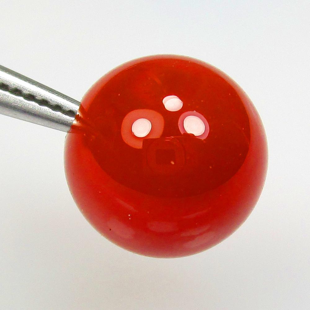 11.59 Ctw Natural Orange Carnelian Round Beads: No Reserve! Title: 11.59 Ctw Natural Orange Carnelian Round Beads Stone Clarity: Opaque Gemstones: Natural Carnelian Beads Carat Weights: 11.59 Size/Dimensions: 12.20 x 12.20 mm Additional Information