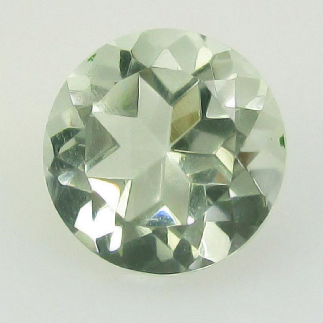 3.65 Ctw Natural Green Amethyst Round Cut (1 of 2)