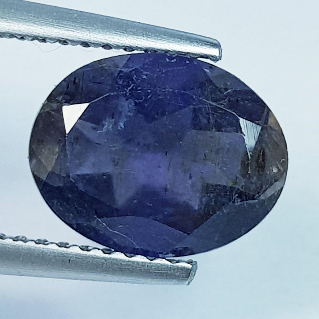 2.32 Ctz "Fine Collection of Natural Iolite: No Reserve! Title: 2.32 Ctz "Fine Collection of Natural Iolite Color/Clarity: Blue / VS Gemstone: Lolite Carat Weights: 2.32 Size: 10.20 x 8.00 x 5.20 Additional Information: Oval - Africa Shipping: D