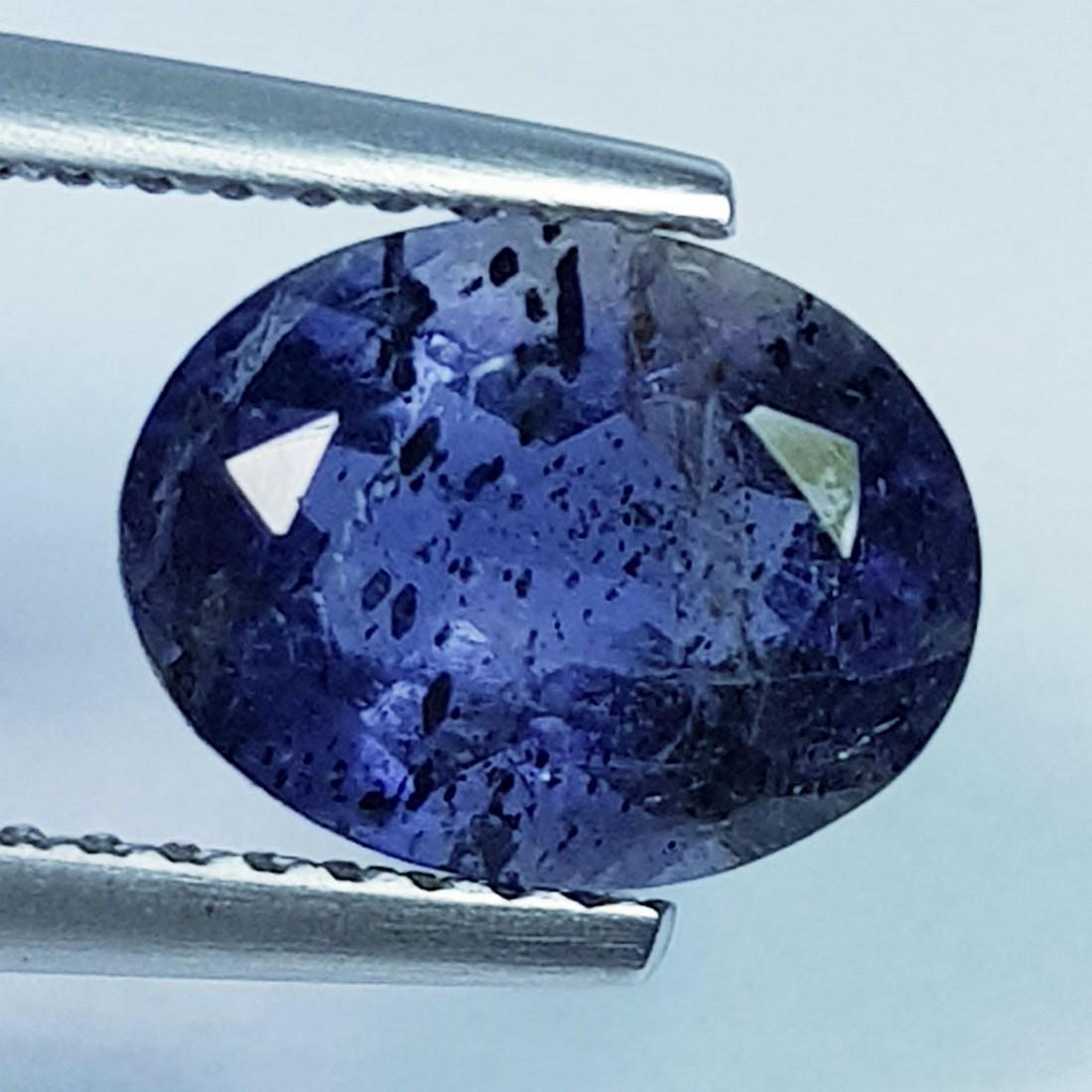1.72 Ctz "Fine Collection"  Natural Iolite Oval Cut (1 of 4)