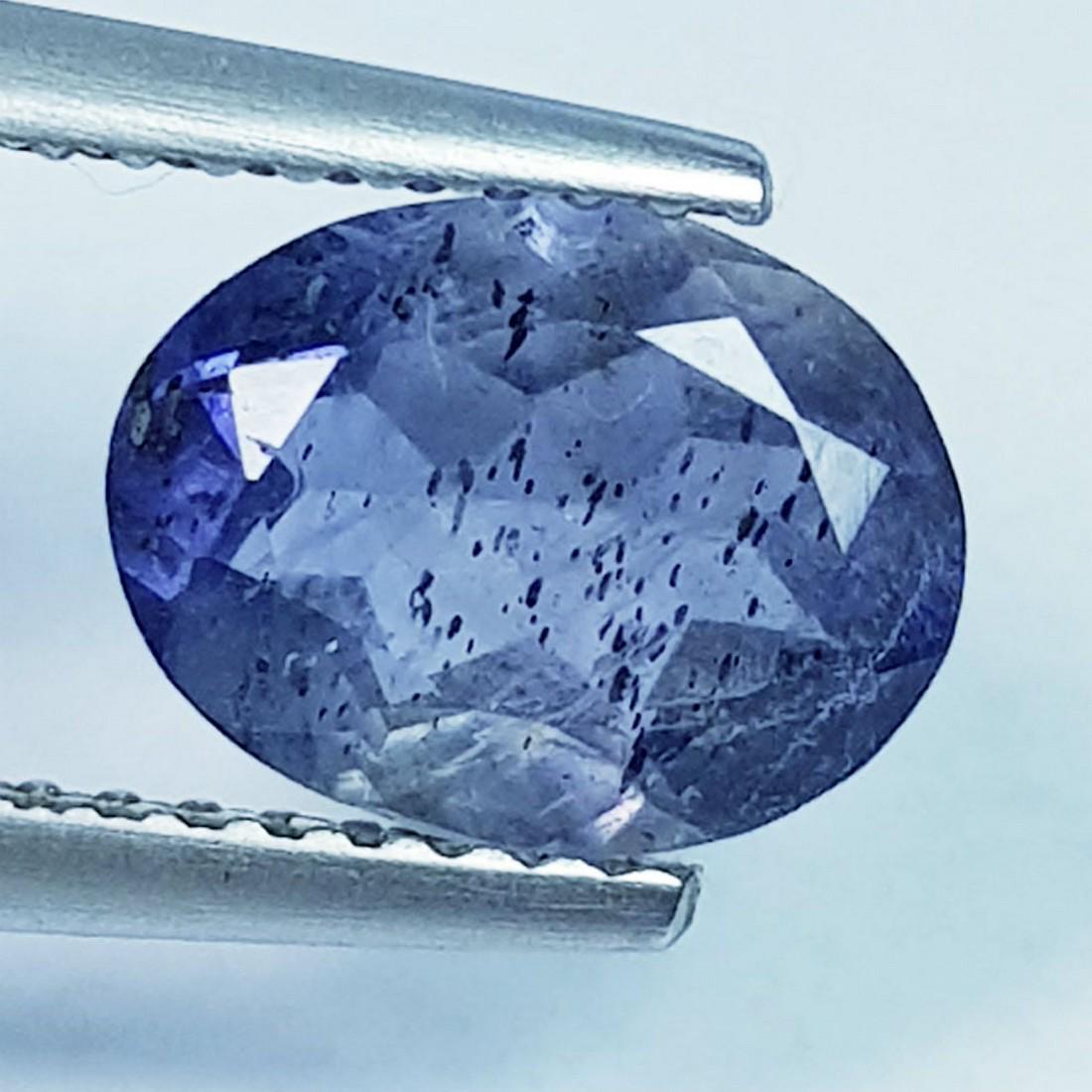 1.40 Ctz "Fine Collection of Natural Iolite: No Reserve! Title: 1.40 Ctz "Fine Collection of Natural Iolite Color/Clarity: Blue / VS Gemstone: Lolite Carat Weights: 1.4 Size: 9.00 x 7.00 x 4.00 Additional Information: Oval - Africa Shipping: Dom