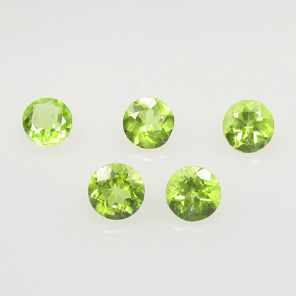 1.55 Ctw Natural Pakistan Peridot Round Set: No Reserve! Title: 1.55 Ctw Natural Pakistan Peridot Round Set Stone Clarity: VVS Gemstones: Natural Peridot Carat Weights: 1.55 Size/Dimensions: 4.00 - 4.20 mm / 4 Pc's Additional Information: Top Cl