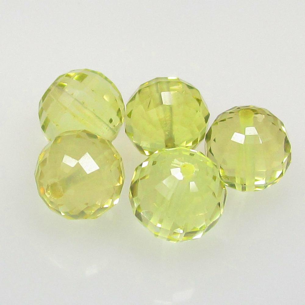 7.71 Ctw Natural Lemon Quartz Round Ball Beads: No Reserve! Title: 7.71 Ctw Natural Lemon Quartz Round Ball Beads Stone Clarity: Transparent Gemstones: Natural Lemon Quartz beads Carat Weights: 7.71 Size/Dimensions: 6.10 - 6.40 mm / 5 Pc's Addition