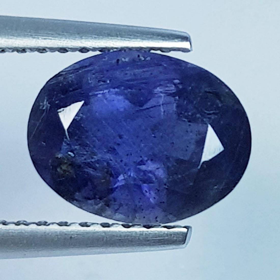 1.80 Ctz "Fine Collection" Natural Iolite Oval Cut: No Reserve! Title: 1.80 Ctz "Fine Collection" Natural Iolite Oval Cut Color/Clarity: Blue / VS Gemstone: Iolite Carat Weights: 1.8 Size: 9.20 x 7.10 x 5.00 Additional Information: Oval - Africa Shippi