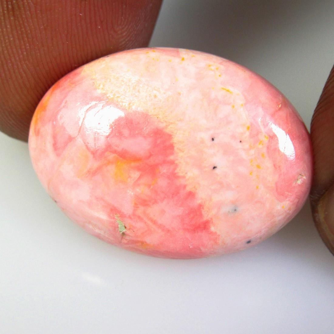 26.00 Ctw Natural Jasper Quartz Oval Cab: No Reserve! Title: 26.00 Ctw Natural Jasper Quartz Oval Cab Stone Clarity: Opaque Gemstones: NaturalJasper Quartz Carat Weights: 26 Size/Dimensions: 25.00 x 18.20 x 5.60 mm Additional Information: Nat