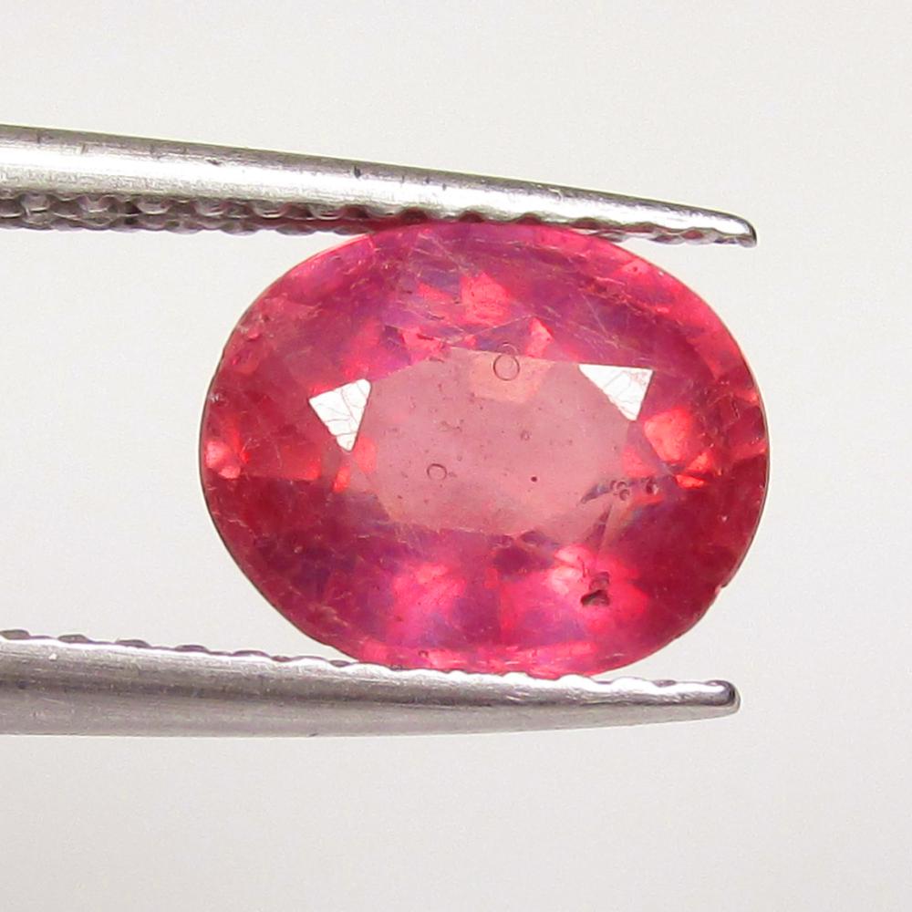 2.30 Ctw Natural Mozambique Red Ruby Oval Cut (1 of 2)