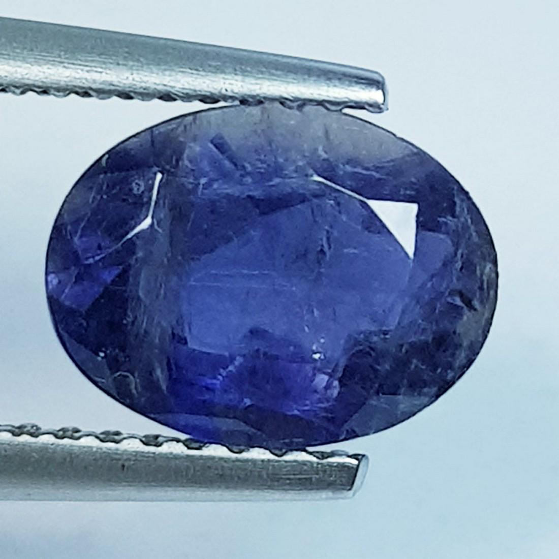 1.55 Ctz "Fine Collection of Natural Iolite: No Reserve! Title: 1.55 Ctz "Fine Collection of Natural Iolite Color/Clarity: Blue / VS Gemstone: Lolite Carat Weights: 1.55 Size: 9.30 x 7.20 x 4.20 Additional Information: Oval - Africa Shipping: Do