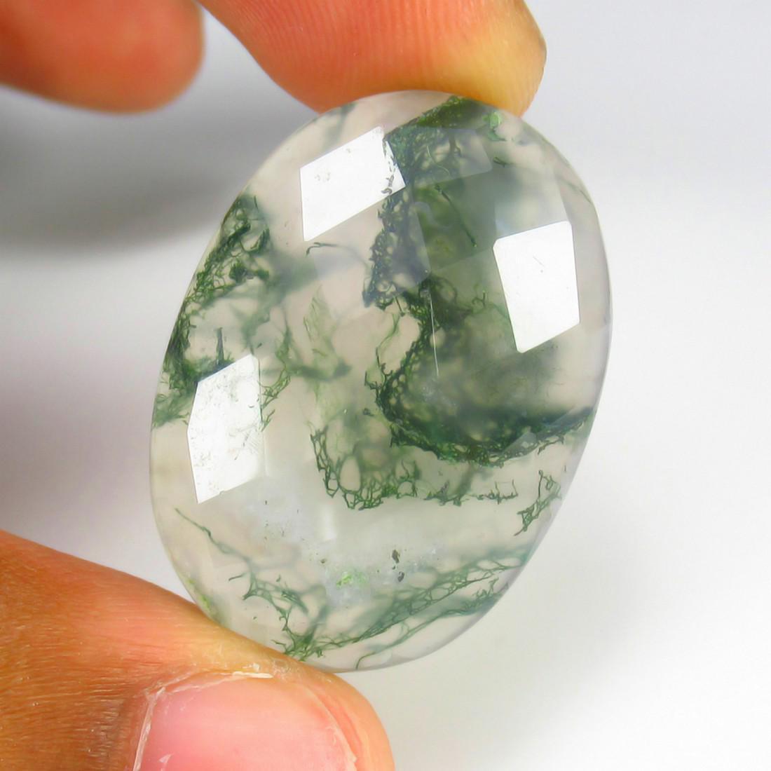 Natural Moss Agate - 30.98 Ct (1 of 3)