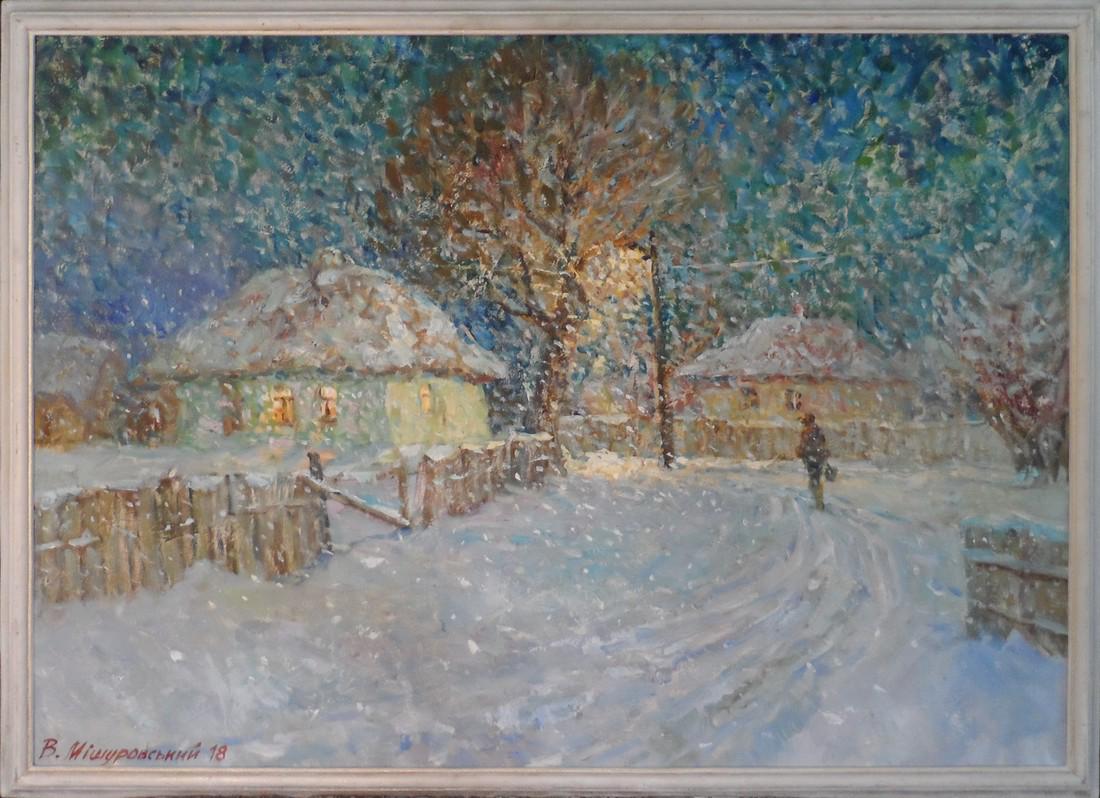 Oil painting Christmas Eve Mishurovsky V. V. (1 of 9)