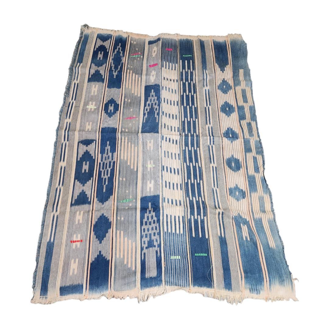 Baule Cloth: Title: Baule Cloth Date/Period: 19th Century Origin: Ivory Coast, Africa Size: 56in X 40in Reserve: $45.00 Shipping: Domestic: Flat-rate of $15.00 to anywhere within the contiguous U.S. International: