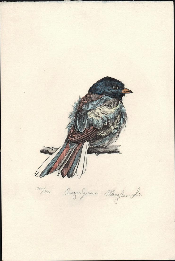 Limited ed. aquatint by Mary Ann Sis (1 of 2)