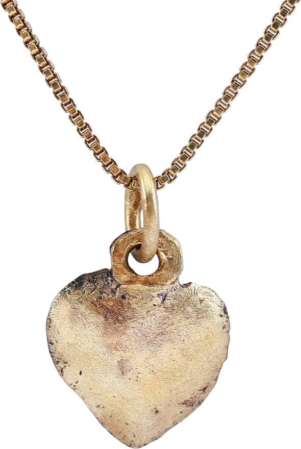 VIKING HEART PENDANT 9TH-10TH CENTURY AD (1 of 4)
