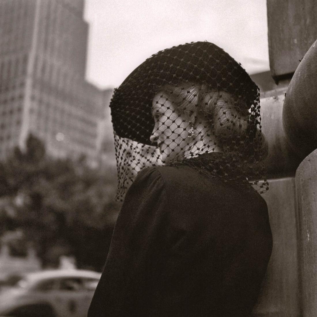 VIVIAN MAIER - Untitled (Woman with hat): Artist: VIVIAN MAIER Print Title: Untitled (Woman with hat) Medium:Duotone Photolithograph Printed 2010â€™s in China Image size (inches) approx. 9 x 9” Additional Information: COAs included