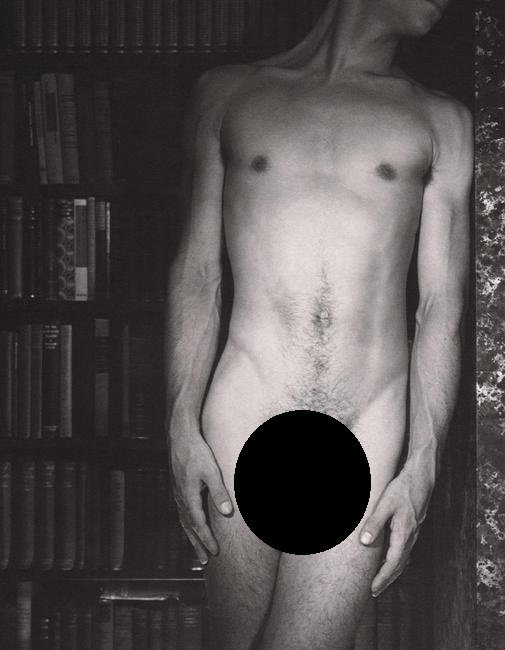 GEORGE PLATT LYNES - Male Nude, 1947: Artist: GEORGE PLATT LYNES Print Title: Male Nude, 1947 Medium: Duotone Photoengraving Printing Date: 1990â€™s Printed in USA Image Size: 8 X 7” George Platt Lynes (1907-1955).was an Americ