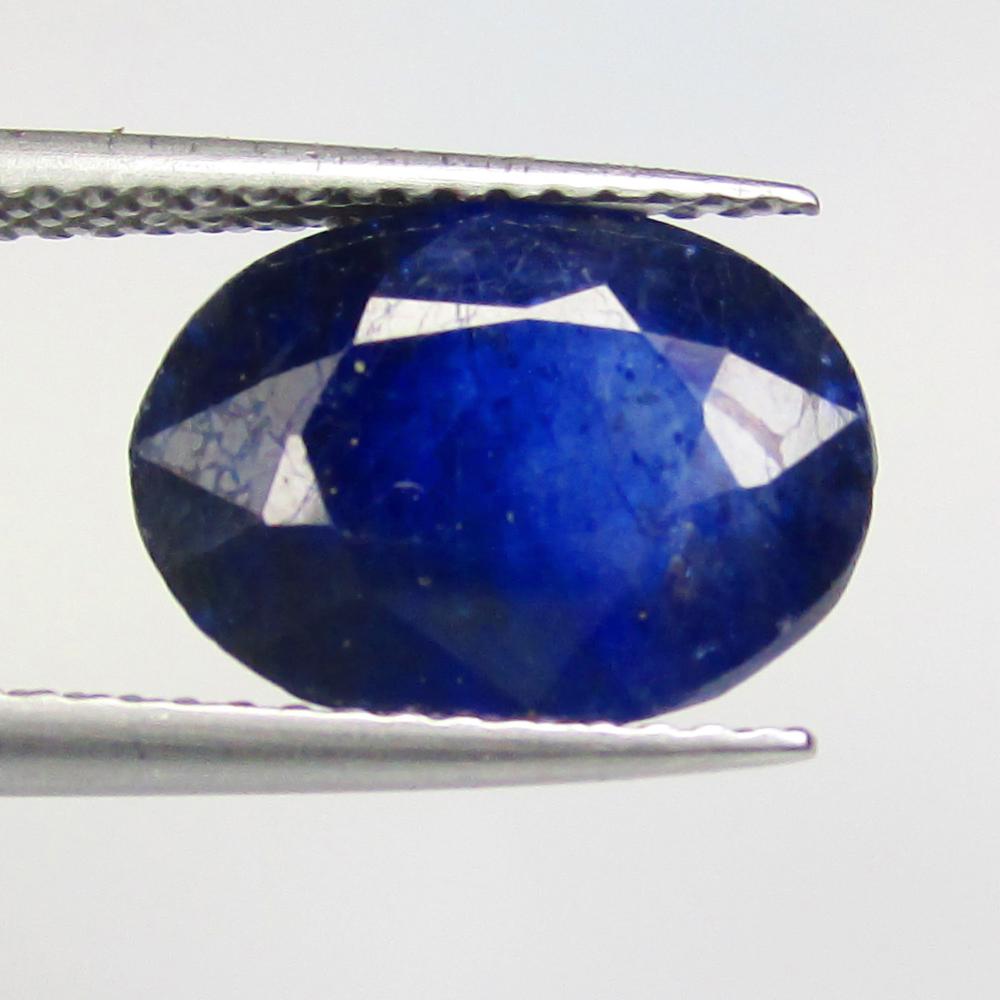 5.06 Ctw Natural Diffusion Sapphire Oval Cut (1 of 2)
