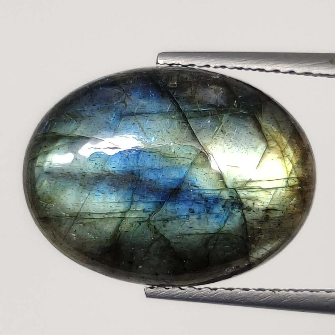 10.20 Ct Natural Labradorite: No Reserve! Gemstones: Natural Labradorite Carat Weights: 10.20 ct Size/Dimensions: 16 X 12 X 6 mm Shipping: Domestic: Flat-rate of $7.00 to anywhere within the contiguous U.S. International: Foreign