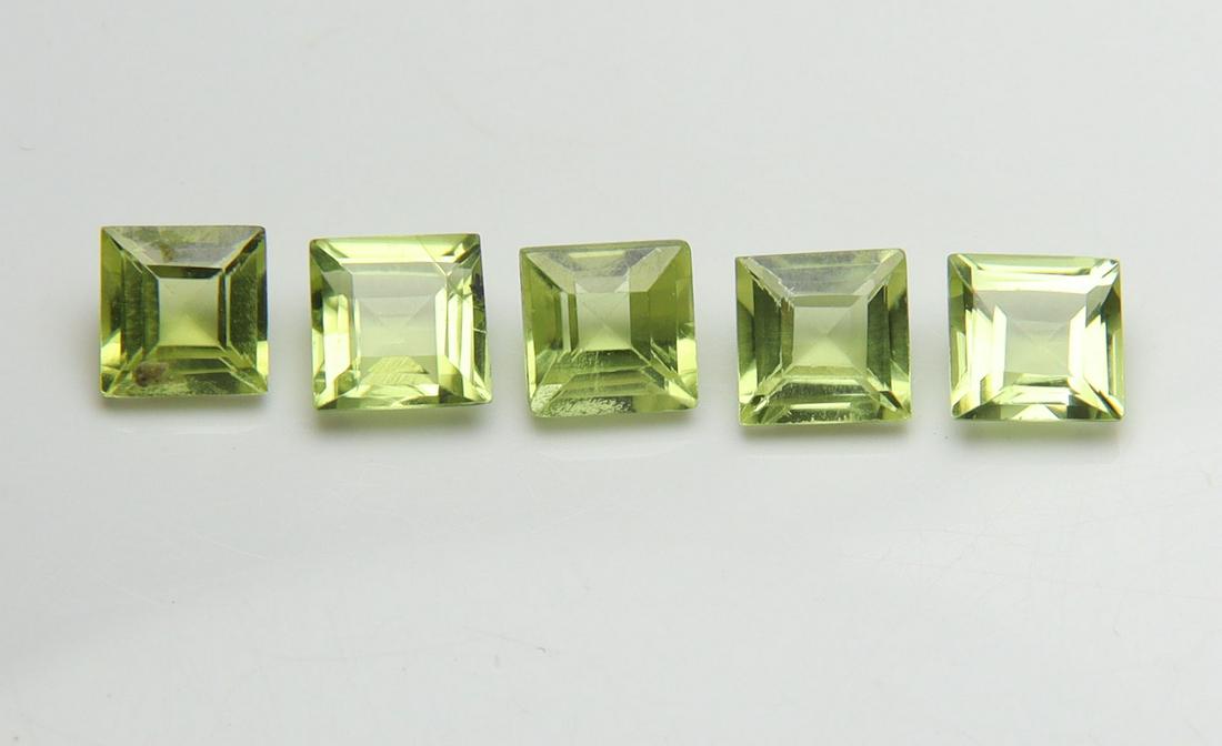 Stunning " Natural Peridot " 1.76 cts Natural Peridot Pair (1 of 3)